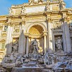 Foto: Particolare Centrale  - Fontana di Trevi  (Roma) - 7